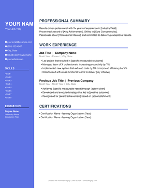 Modern Resume