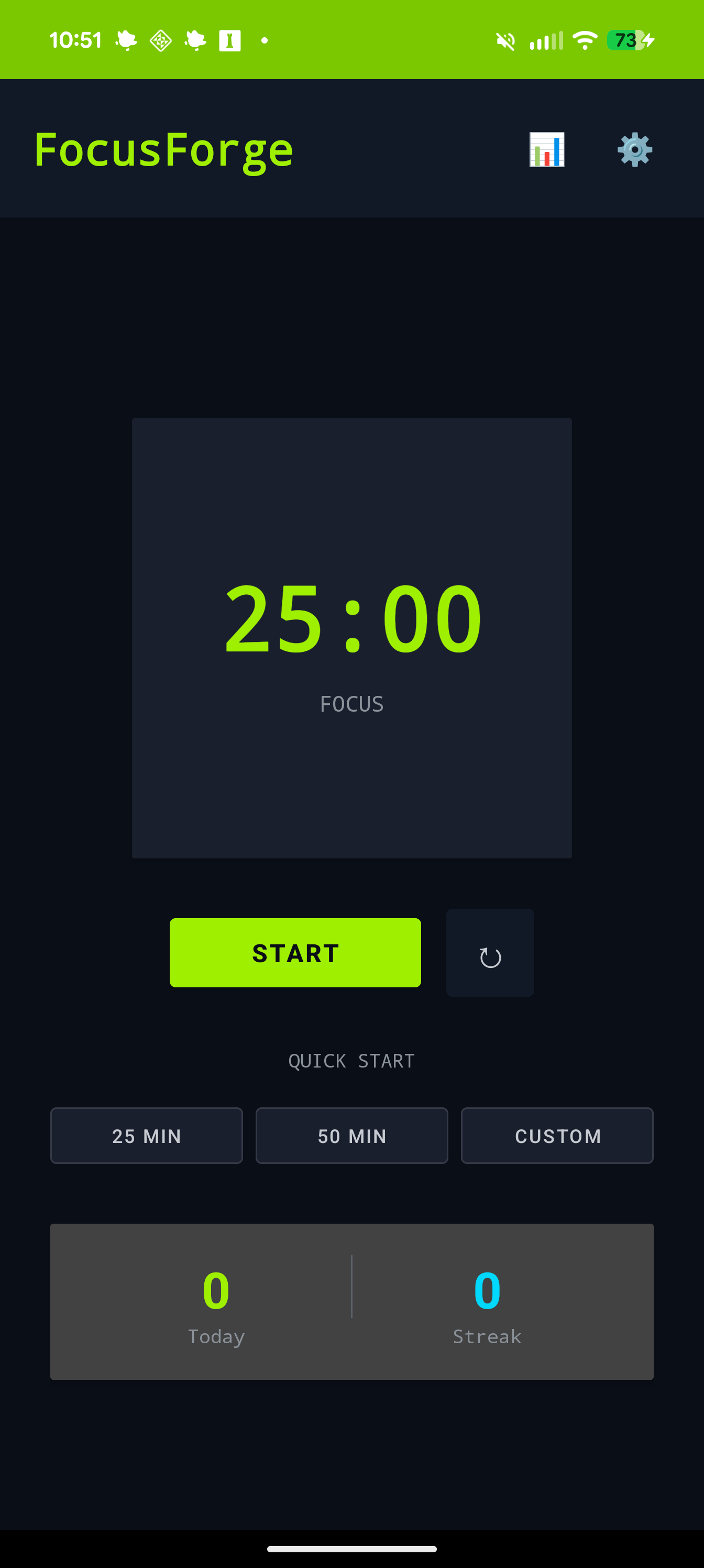 FocusForge Screenshot 1